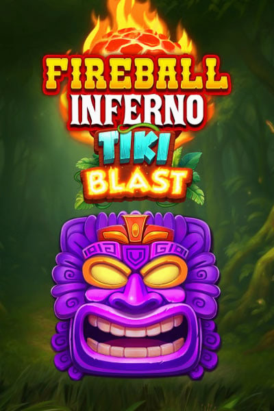 Fireball Inferno Tiki Blast game at Cleobetra Casino