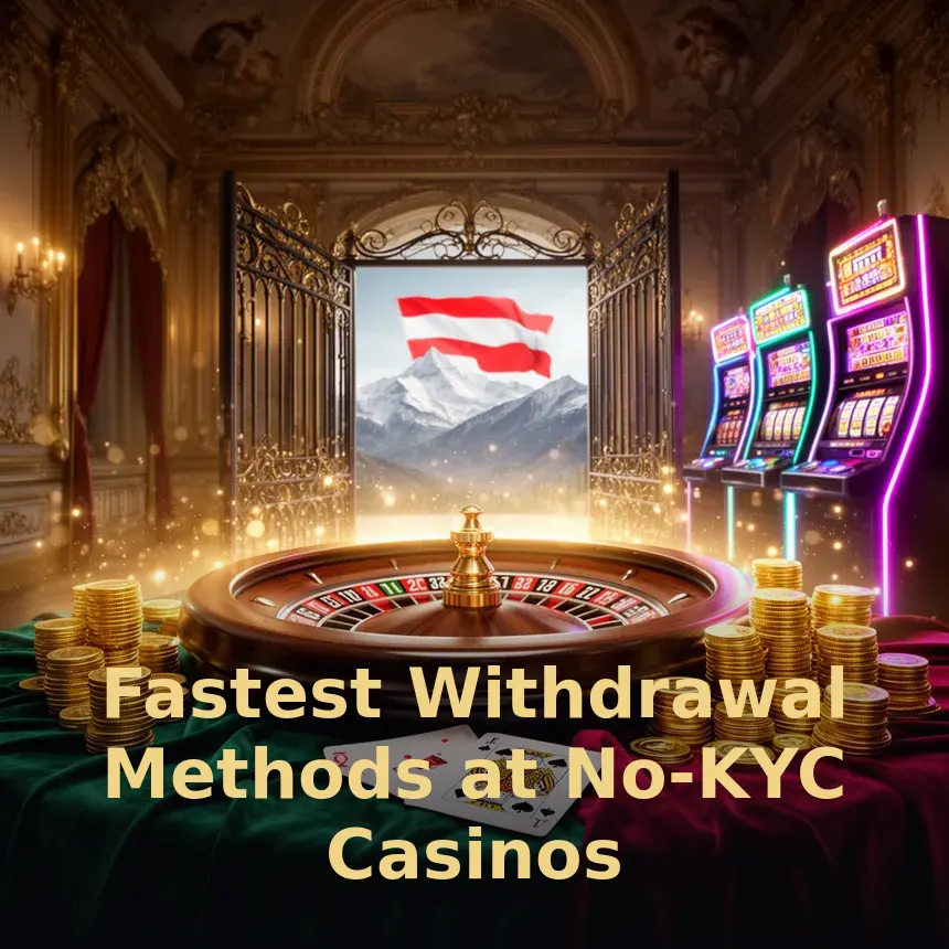 Fastest Withdrawal Methods at No-KYC Casinos